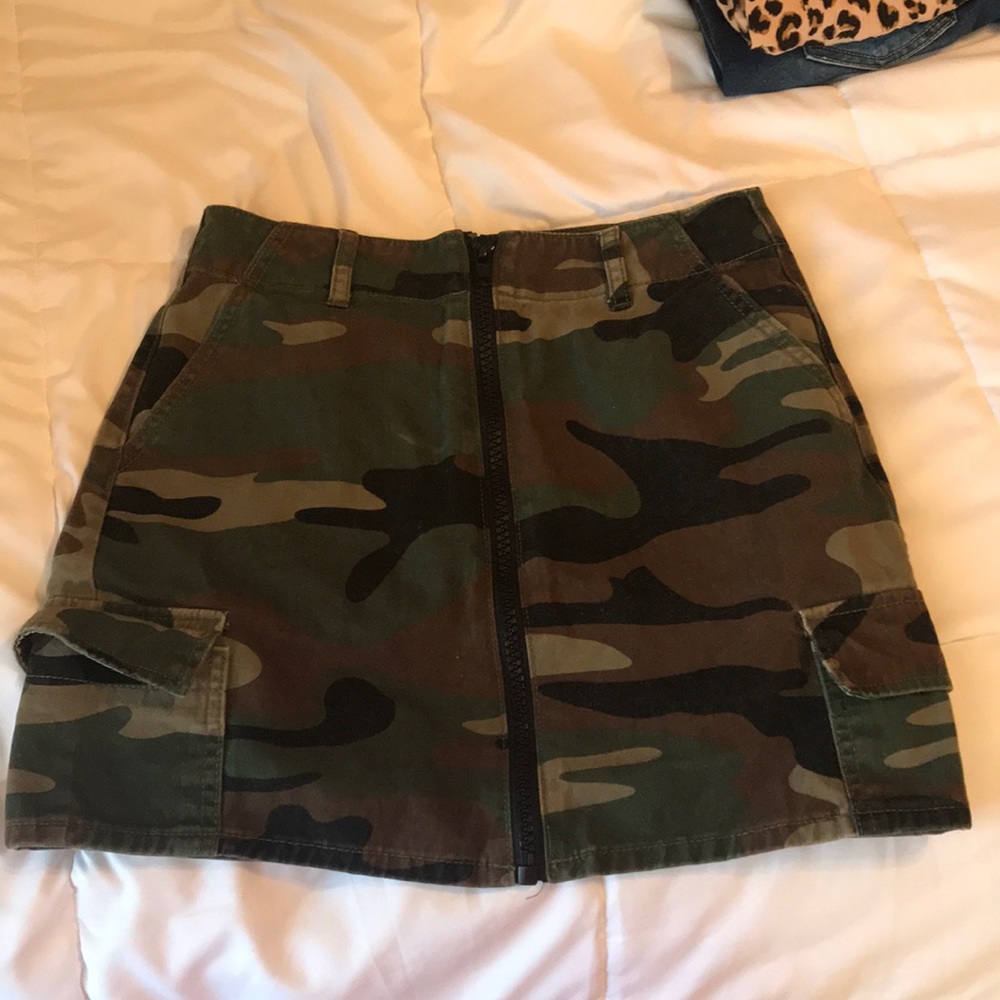 camo skirt